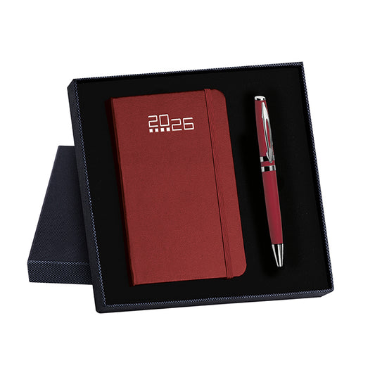 PB572 - PARURE AGENDA/NOTES E PENNA