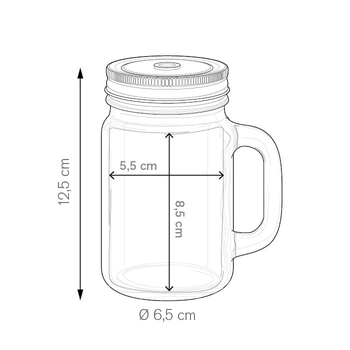 PC478 - JAR GLASS