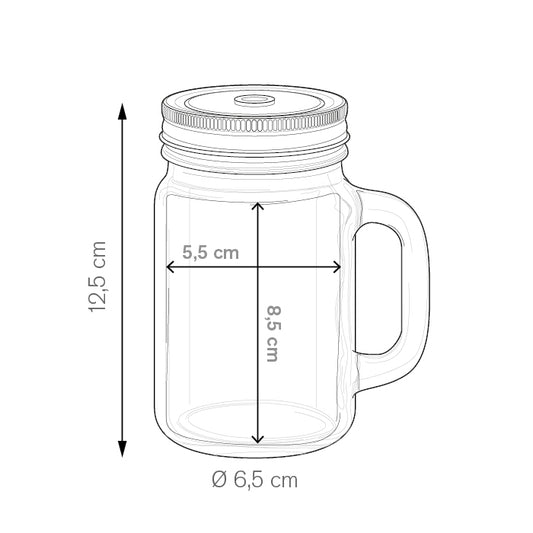 PC478 - JAR GLASS