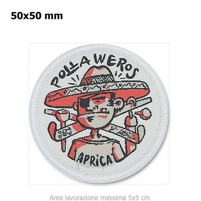 Patch in tessuto personalizzate 2 misure Cod. ZG22810 | FullCustom