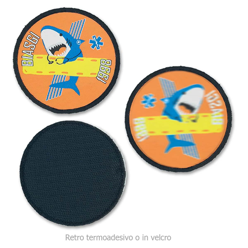 Patch in tessuto personalizzate 2 misure Cod. ZG22810 | FullCustom