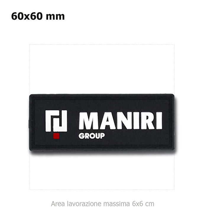 Patch in PVC varie misure Cod. ZG22840 | FullCustom