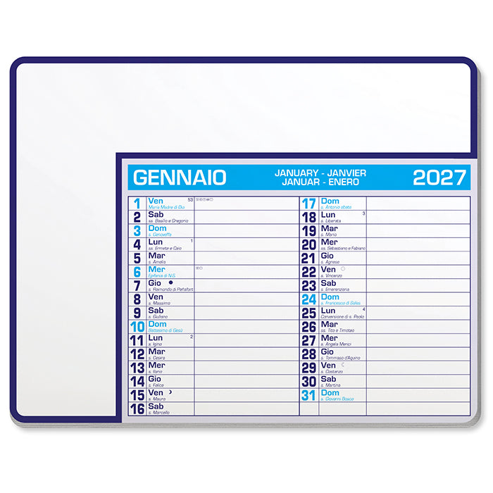 PA782 - CALENDAR PAD EDGE