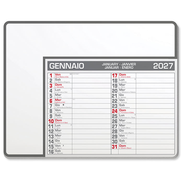 PA782 - CALENDAR PAD EDGE