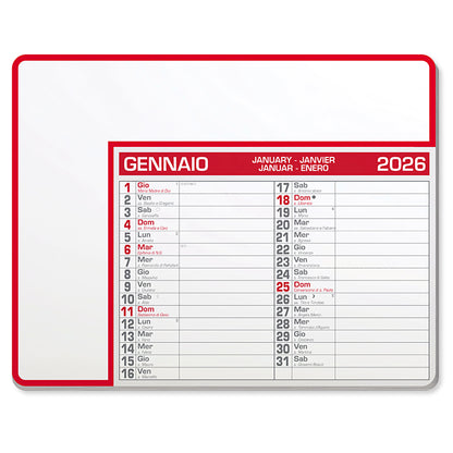 PA782 - CALENDAR PAD EDGE