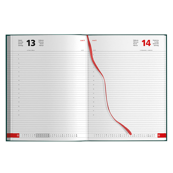 PB505 - AGENDA GIORNALIERA MAXI