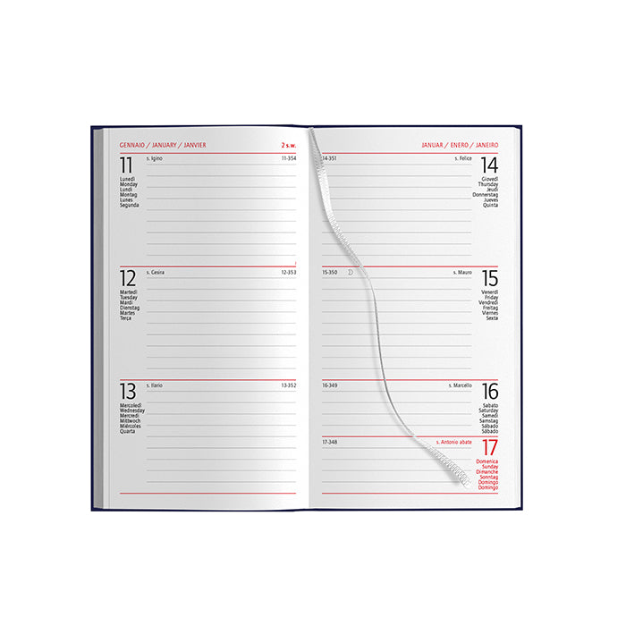 PB550 - AGENDA SETTIMANALE