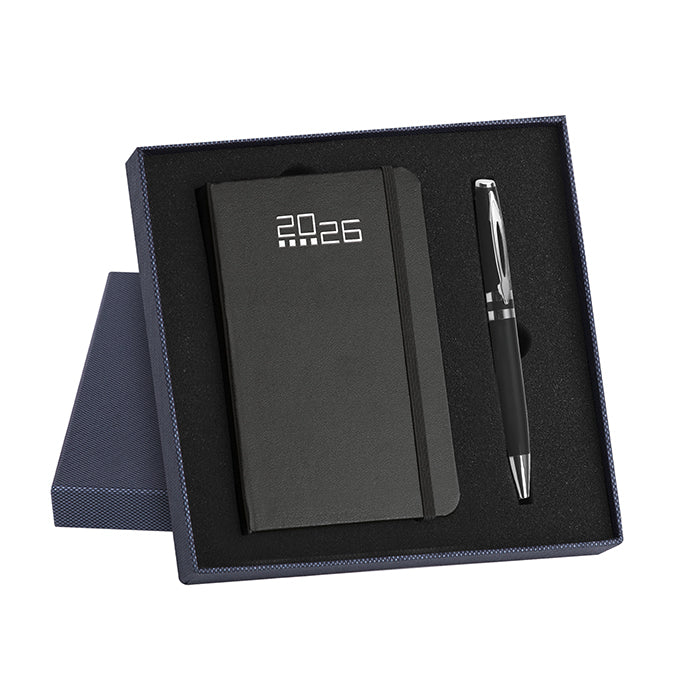 PB572 - PARURE AGENDA/NOTES E PENNA