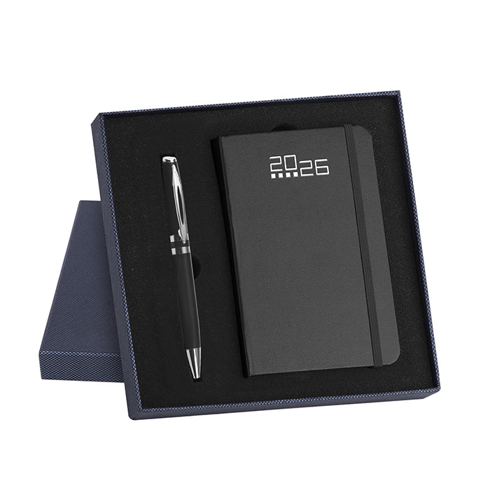 PB573 - PARURE AGENDA/NOTES E PENNA