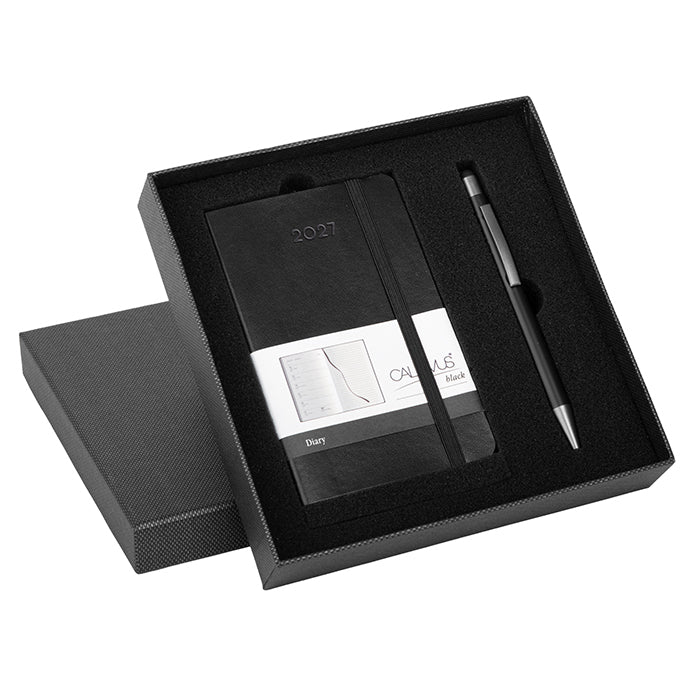 PB705 - PARURE CALAMUS BLACK SETTIMANALE