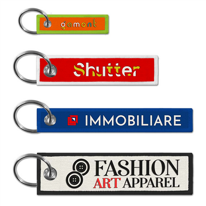 Portachiavi personalizzati jacquard varie misure Cod. ZG22400 | FullCustom