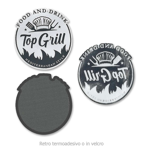 Patch in tessuto personalizzate 2 misure Cod. ZG22810 | FullCustom