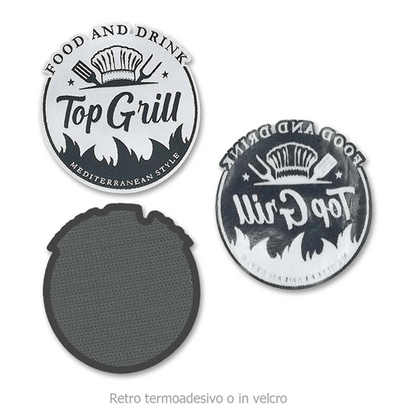Patch in tessuto personalizzate 2 misure Cod. ZG22810 | FullCustom
