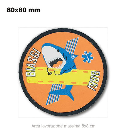 Patch in tessuto personalizzate 2 misure Cod. ZG22810 | FullCustom